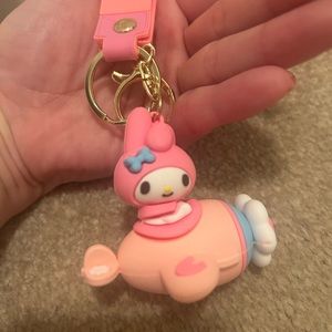 My melody keychain good price use it on your bag, purse, or keys